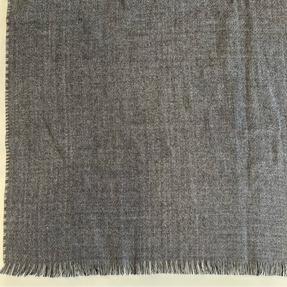 FRAAS | Black & White / Grey Reversible Blanket Wrap / Scarf - Picture 12 of 16